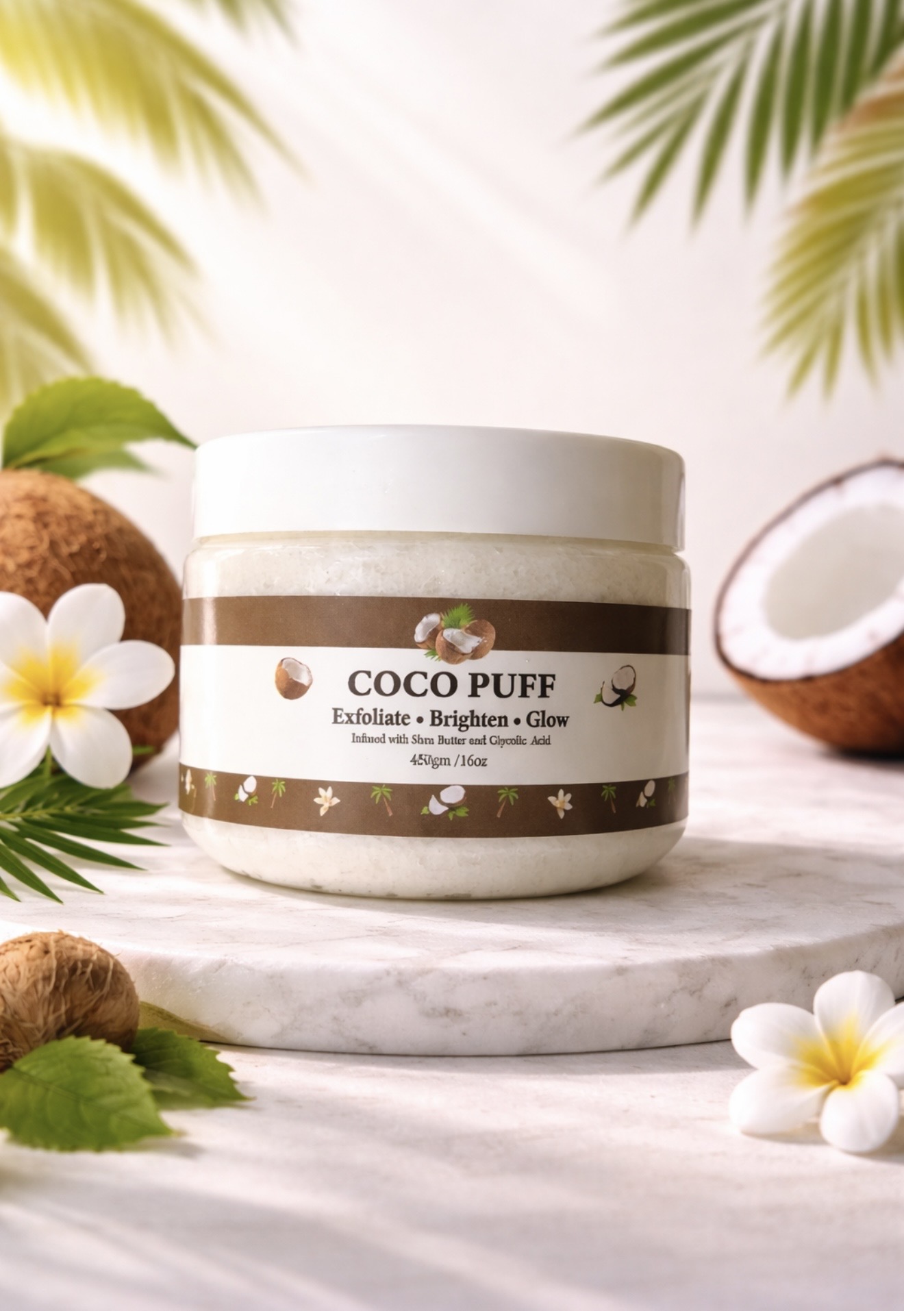 Coco Puff scrub